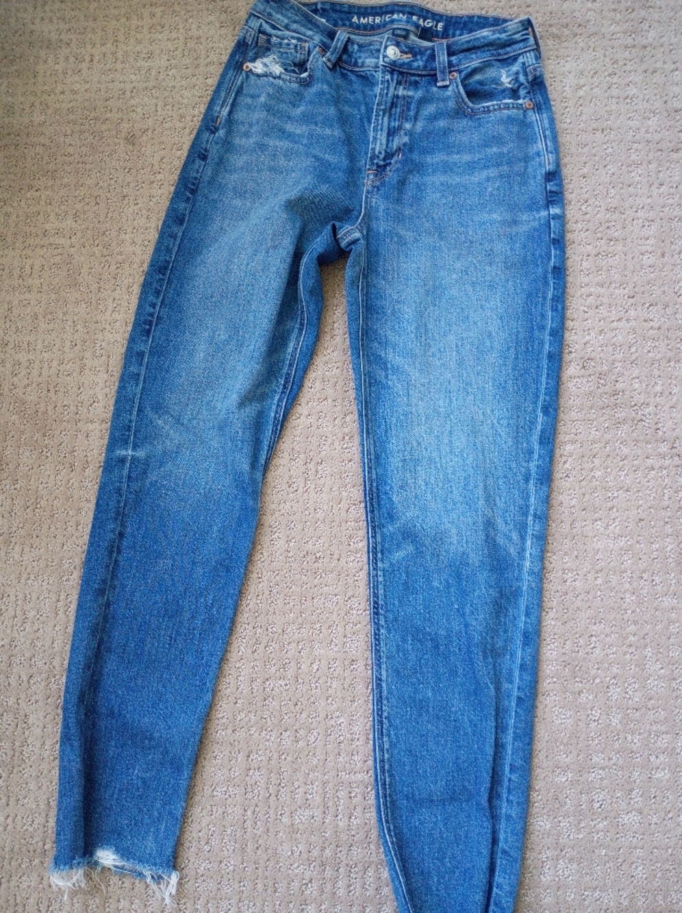 American Eagle Outfitters Strigid Blue Jeans - Picture 2 of 6